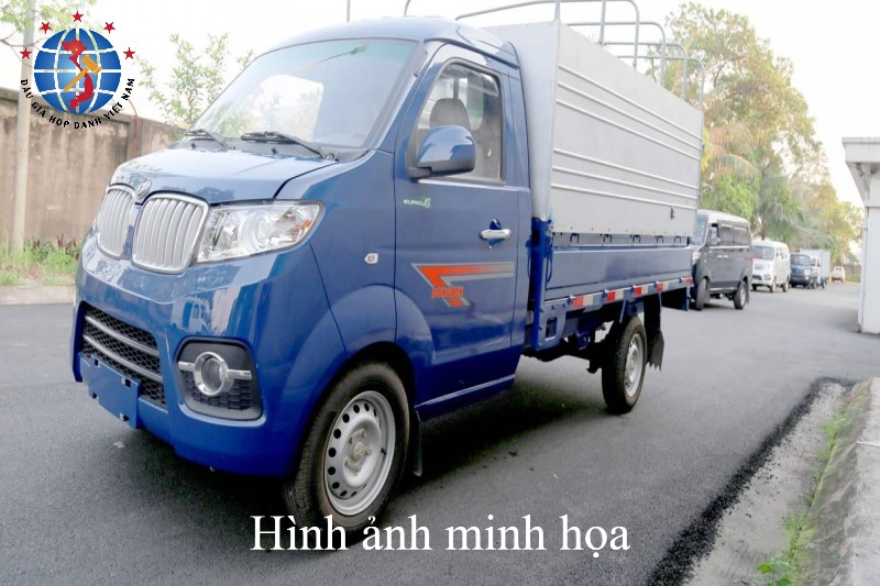 Bán đấu giá 01 xe ô tô tải có mui DONGBEN - DBT30 màu Xanh