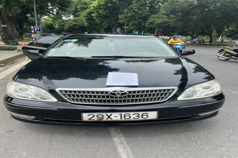 Bán đấu giá 01 xe ô tô Toyota Camry BKS 29X-1636, 05 chỗ ngồi, màu đen
