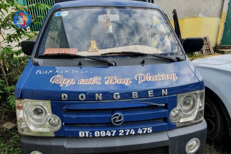 Bán đấu giá 01 xe ô tô DONGBEN - DB1021 Màu Xanh