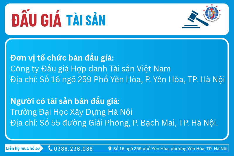 Thông Báo Đấu Giá Tài Sản số: 8.28A.1/2026/ĐG-VAA