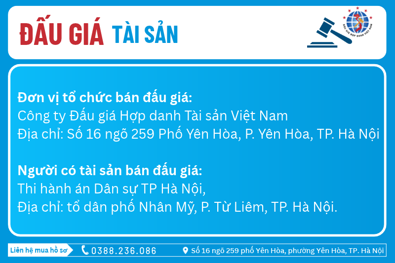 Thông Báo Đấu Giá Tài Sản số: 9.18.1/2026/ĐG-VAA